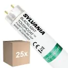 Mehrfachpackung 25x Sylvania Blacklight BL368 T12 Toughcoat 40W - 368 UV | 120cm